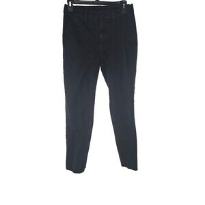 GAP Black Skinny Pants Womens 6 Stretch Ankle Work Career Casual